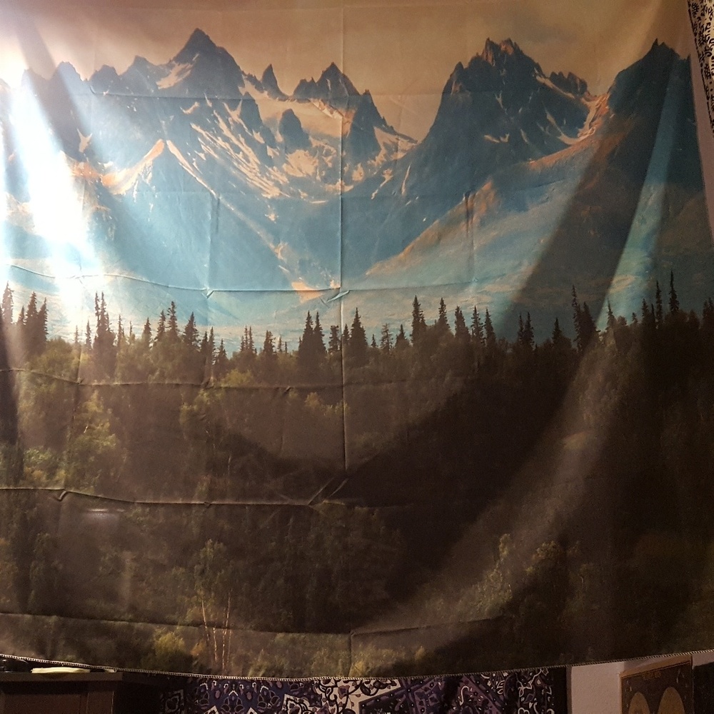Tapestry - mountains - nature